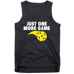 Pickleball Just One More Game Tank Top