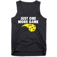 Pickleball Just One More Game Tank Top