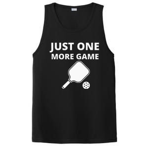 Pickleball Just One More Game funny sport PosiCharge Competitor Tank