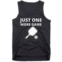 Pickleball Just One More Game funny sport Tank Top