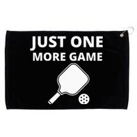 Pickleball Just One More Game funny sport Grommeted Golf Towel