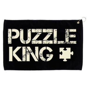 Proud Jigsaw Puzzle King Gifts Lover Puzzle Love Gift Grommeted Golf Towel