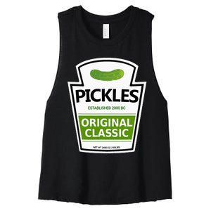 Pickle Jar Women's Racerback Cropped Tank