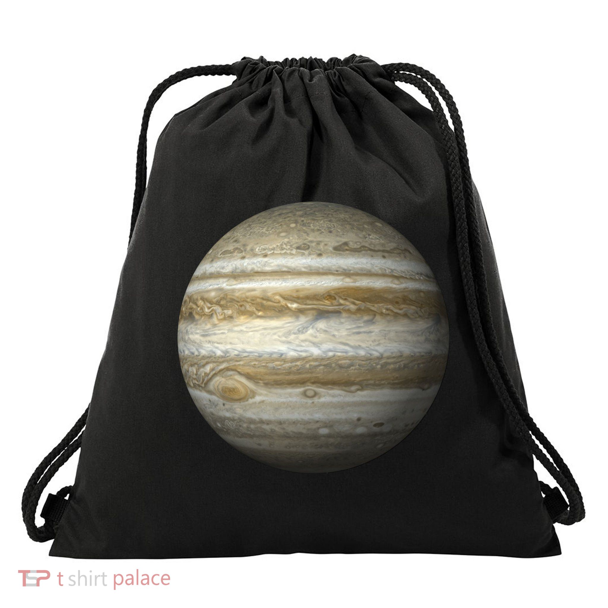 Planet Jupiter Drawstring Bag