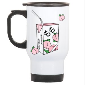 Peach Juice Stainless Steel Travel Mug