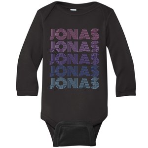 Purple Jonas Baby Long Sleeve Bodysuit