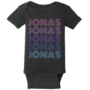 Purple Jonas Baby Bodysuit