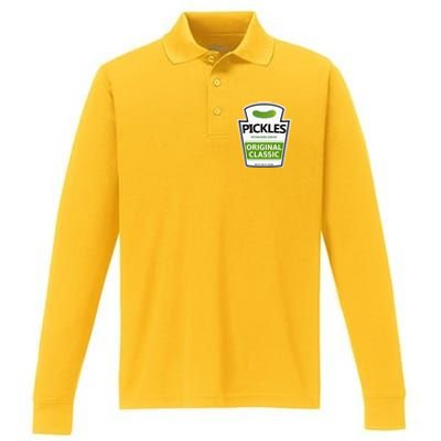 Pickle Jar Performance Long Sleeve Polo