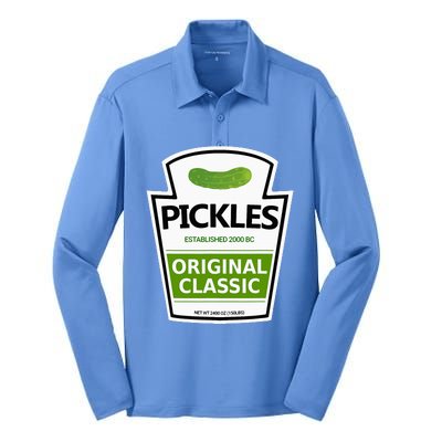 Pickle Jar Silk Touch Performance Long Sleeve Polo