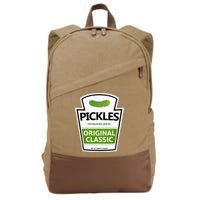 Pickle Jar Cotton Canvas Backpack