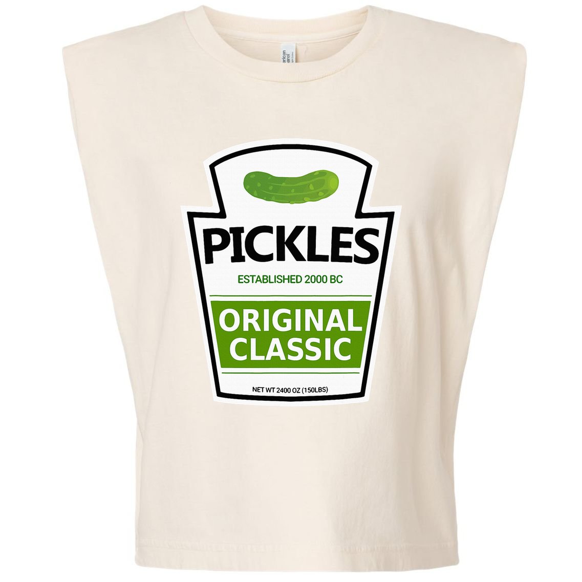 Pickle Jar Garment-Dyed Women's Muscle Tee