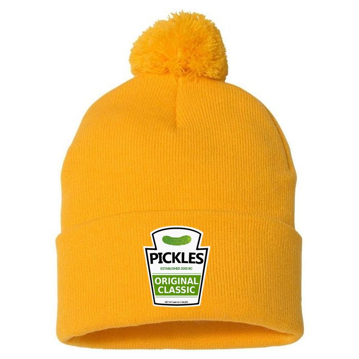 Pickle Jar Pom Pom 12in Knit Beanie