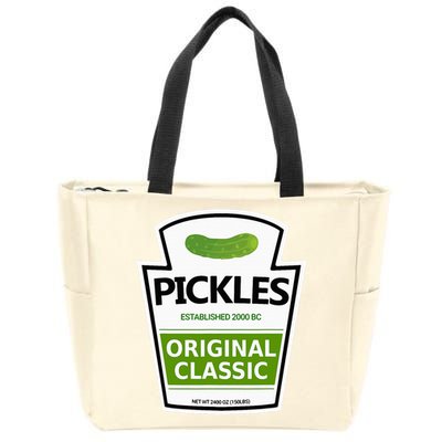 Pickle Jar Zip Tote Bag