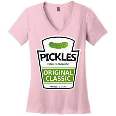 Pickle Jar Women's V-Neck T-Shirt