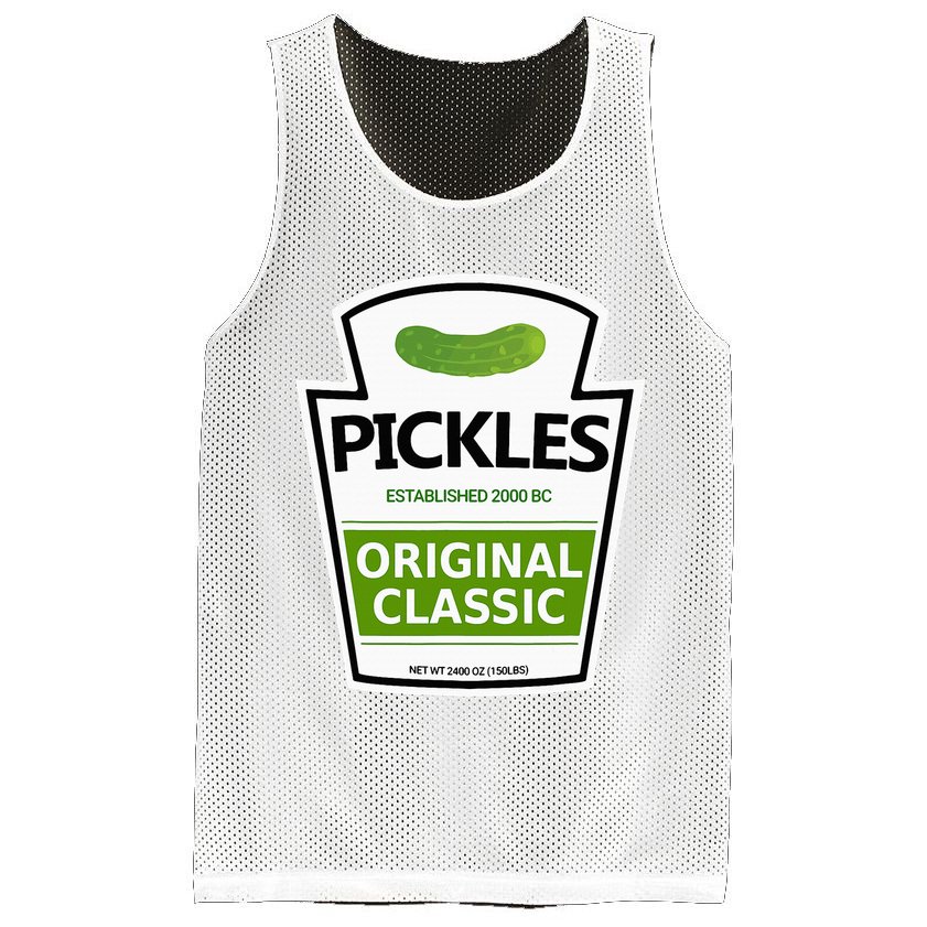 Pickle Jar Mesh Reversible Basketball Jersey Tank
