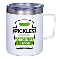 Pickle Jar 12oz Stainless Steel Coffee Mug