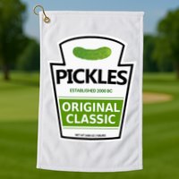 Pickle Jar Golf Towel