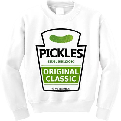 Pickle Jar Kids Sweatshirt