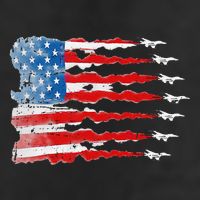 Patriotic Jet Red White Blue Usa Flag 4th Of July Adult Drive Performance Visor