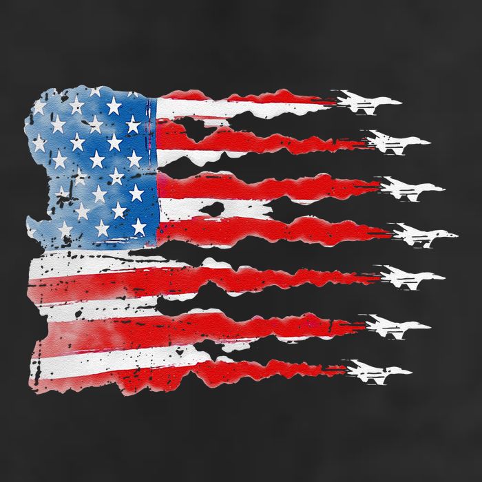 Patriotic Jet Red White Blue Usa Flag 4th Of July Adult Drive Performance Visor
