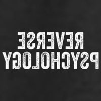 Psychology Joke Reverse Psychology 7 Panel Mesh Trucker Snapback Hat