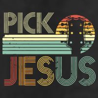 Pick Jesus Religious Musician Idea Guitar Worship Hat