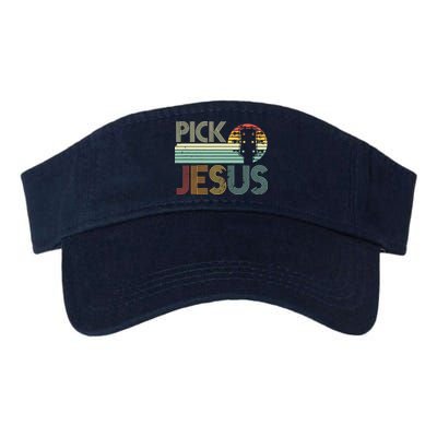 Pick Jesus Religious Musician Idea Guitar Worship Visor