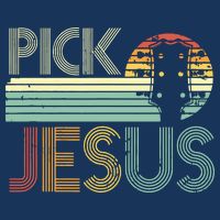 Pick Jesus Religious Musician Idea Guitar Worship Womens T-Shirt