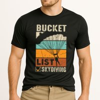 Parachute Jump Skydiver Instructor Bucket Lists Skydiving Performance Shirt