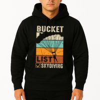 Parachute Jump Skydiver Instructor Bucket Lists Skydiving Hoodie