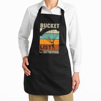 Parachute Jump Skydiver Instructor Bucket Lists Skydiving Apron