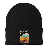 Parachute Jump Skydiver Instructor Bucket Lists Skydiving Knit Cap Winter Beanie