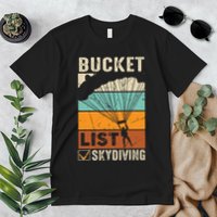 Parachute Jump Skydiver Instructor Bucket Lists Skydiving Premium T-Shirt