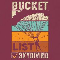 Parachute Jump Skydiver Instructor Bucket Lists Skydiving 16oz Travel Tumbler
