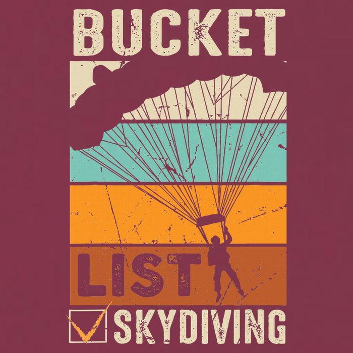 Parachute Jump Skydiver Instructor Bucket Lists Skydiving 16oz Travel Tumbler