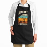 Parachute Jump Skydiver Instructor Bucket Lists Skydiving Apron