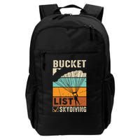 Parachute Jump Skydiver Instructor Bucket Lists Skydiving Backpack