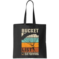 Parachute Jump Skydiver Instructor Bucket Lists Skydiving Bag