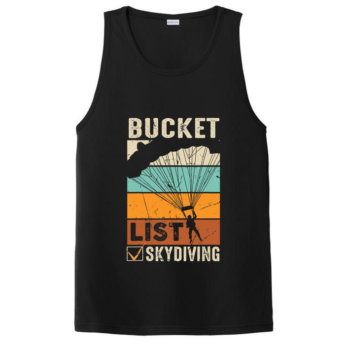 Parachute Jump Skydiver Instructor Bucket Lists Skydiving PosiCharge Competitor Tank