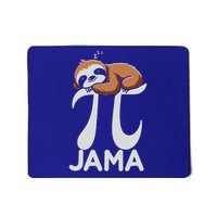 Pi Jama Sloth Pajama PJ 3.14 Pi Number Symbol Mousepad