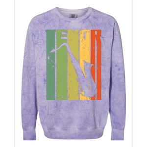 Perfect Jazz Tenor Saxophone Cool Brass Sax Musician Colorblast Crewneck Sweatshirt