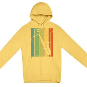 Perfect Jazz Tenor Saxophone Cool Brass Sax Musician Premium Pullover Hoodie