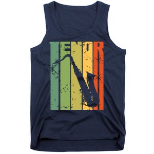 Perfect Jazz Tenor Saxophone Cool Brass Sax Musician Tank Top