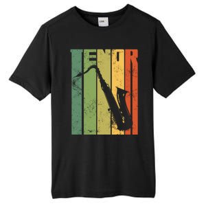 Perfect Jazz Tenor Saxophone Cool Sax Musician Gift Tall Fusion ChromaSoft Performance T-Shirt