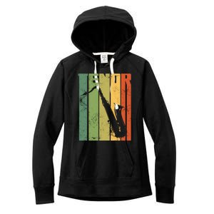 Perfect Jazz Tenor Saxophone Cool Sax Musician Gift Women's Fleece Hoodie