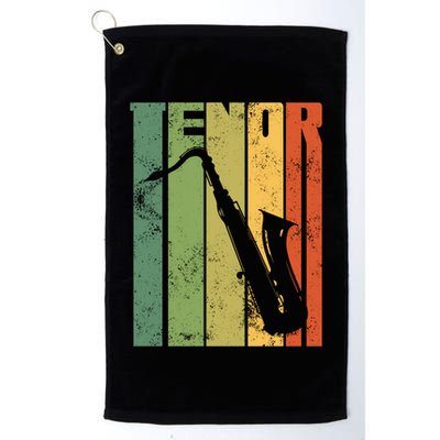 Perfect Jazz Tenor Saxophone Cool Sax Musician Gift Golf Towel