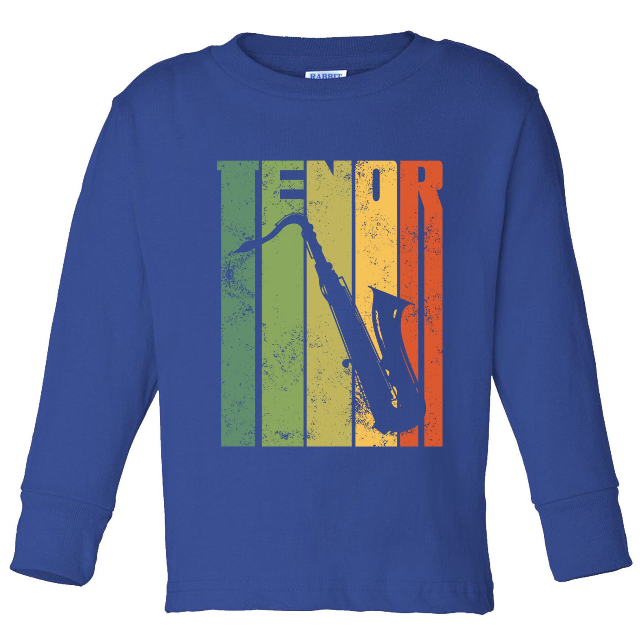 Perfect Jazz Tenor Saxophone Cool Sax Musician Gift Toddler Long Sleeve Shirt