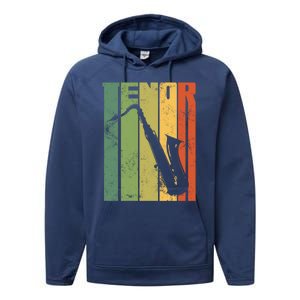 Perfect Jazz Tenor Saxophone Cool Sax Musician Gift Performance Fleece Hoodie