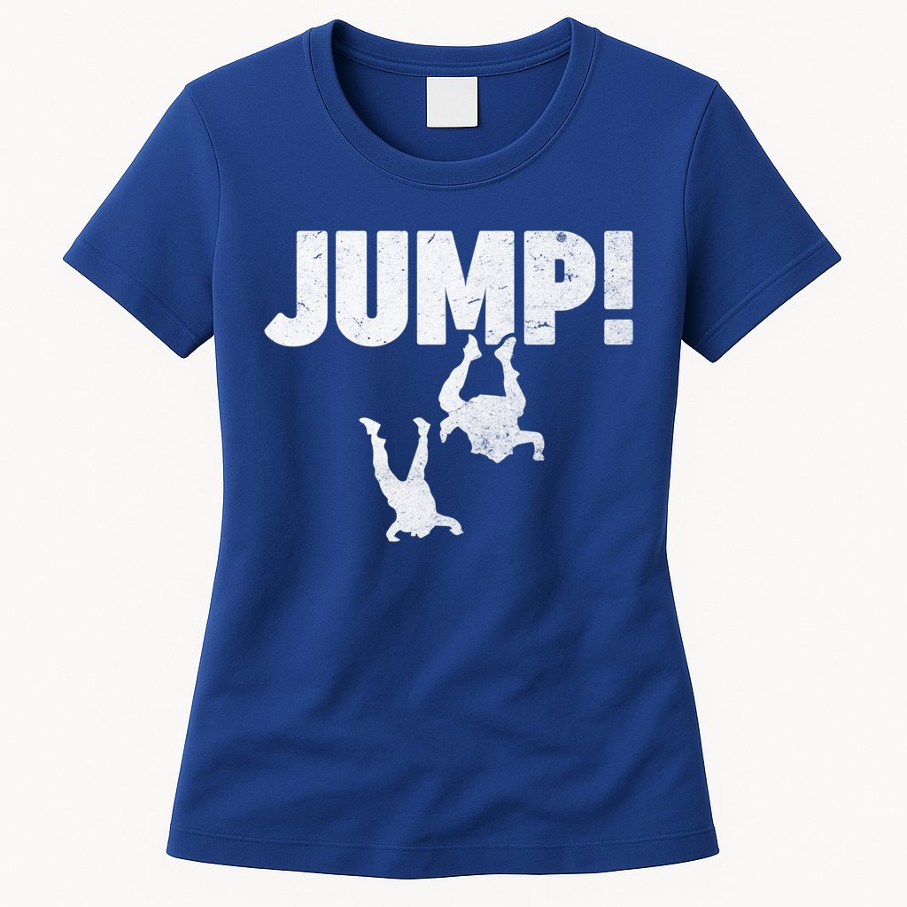 Parachute Jump Us Soldier Airborne Paratrooper Army Veteran Cool Gift Womens T-Shirt