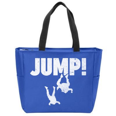 Parachute Jump Us Soldier Airborne Paratrooper Army Veteran Cool Gift Zip Tote Bag